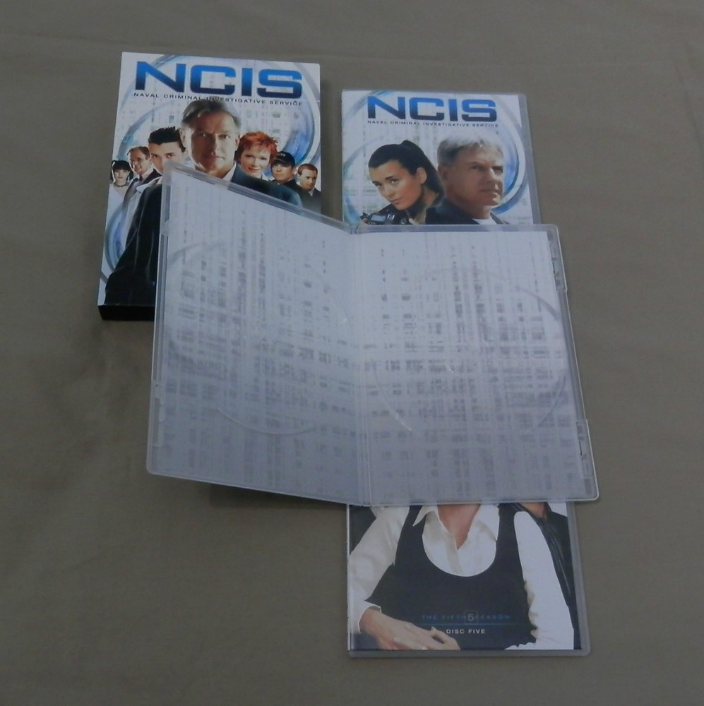 CASES ONLY -- NCIS Season 5 -- Empty DVD Case -- NO DISCS storage replacement