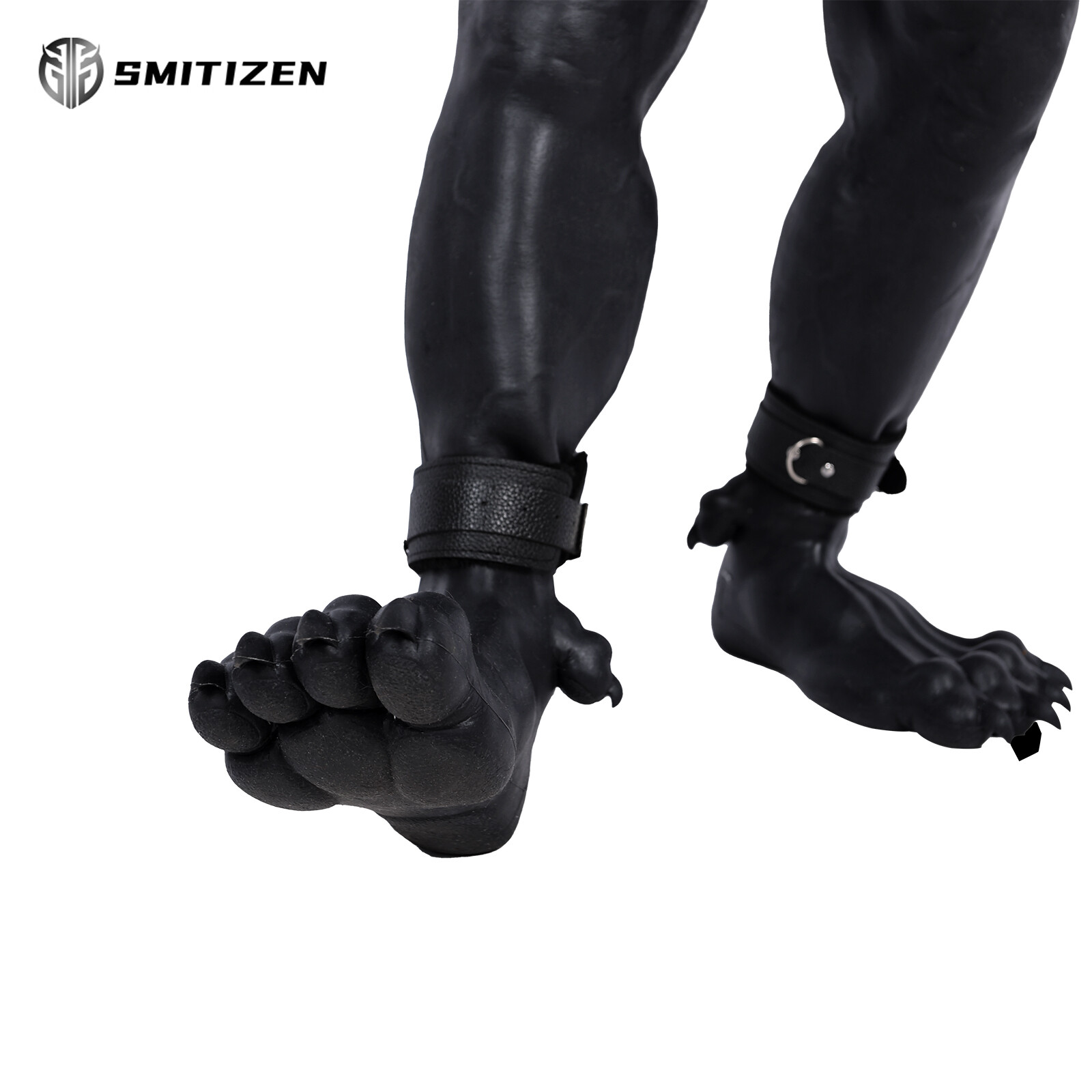 Smitizen Silicone Black Dragon Beast Paw Costume for Cosplay