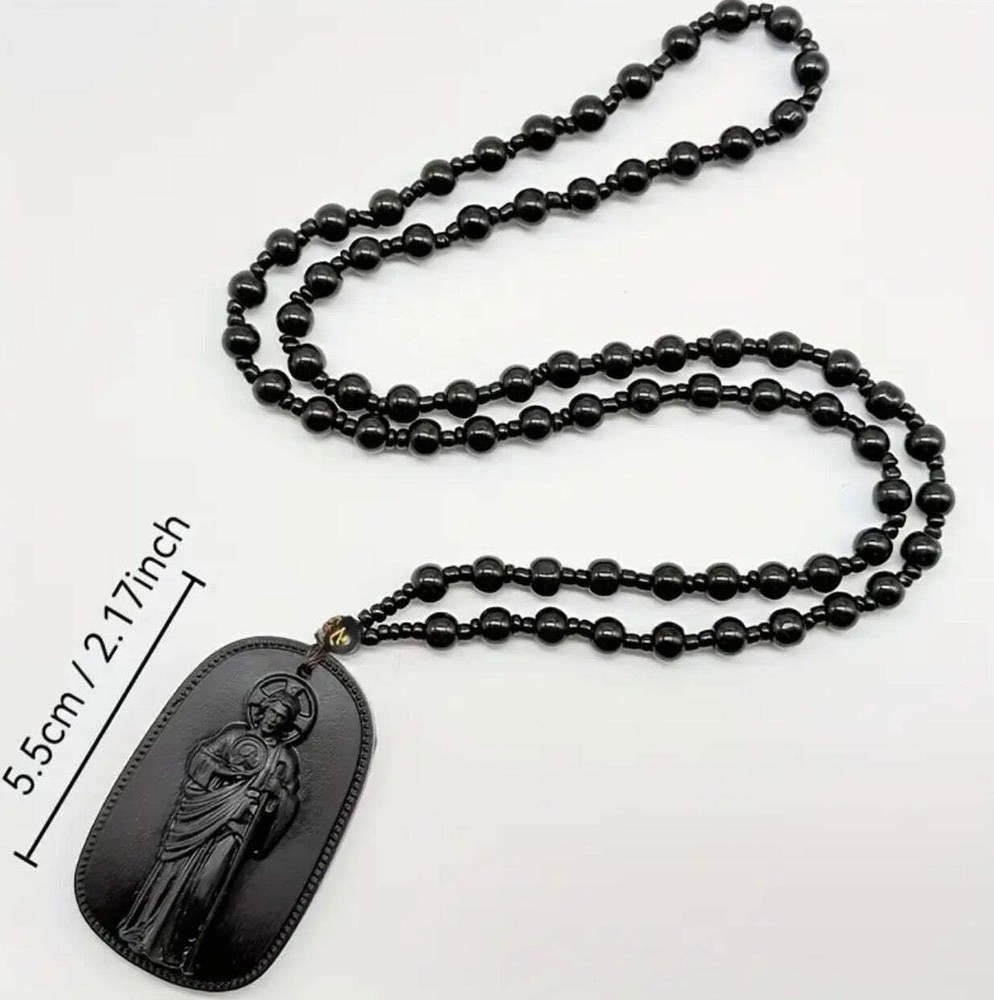 Saint Jude Rosary Necklace