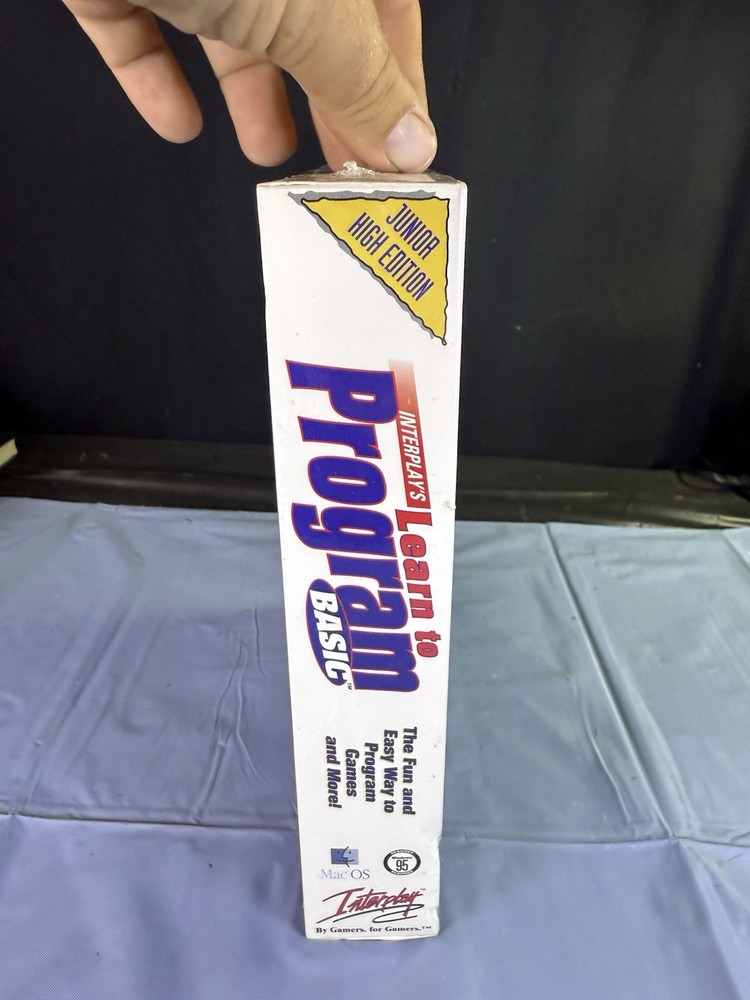 Interplay’s Learn to Program Basic Edition Vintage Windows New Sealed 1998