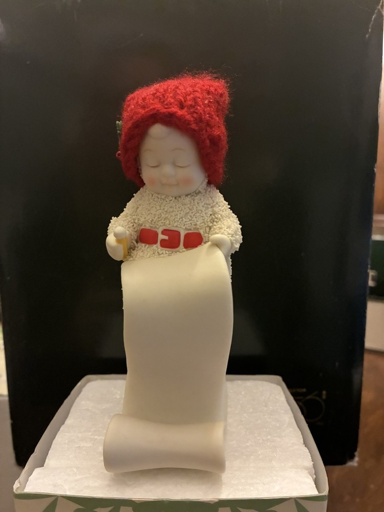 SNOWBABIES ~ MAKING THE LIST ~ Dept 56