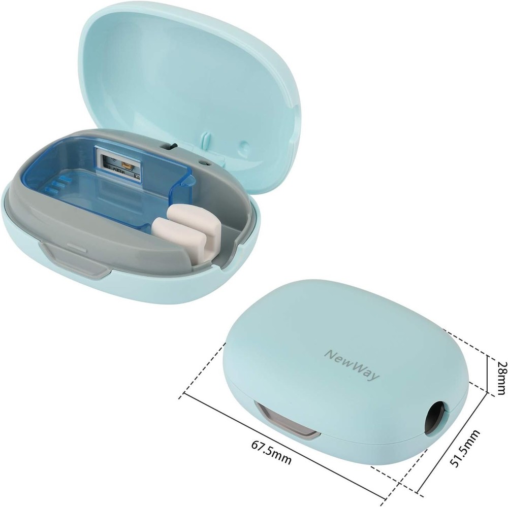 Automatic Toothbrush Holder with UVC Sanitization