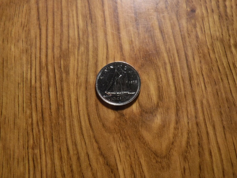 CANADA 10 CENT 1978 HIGH GRADE COIN (491Q)