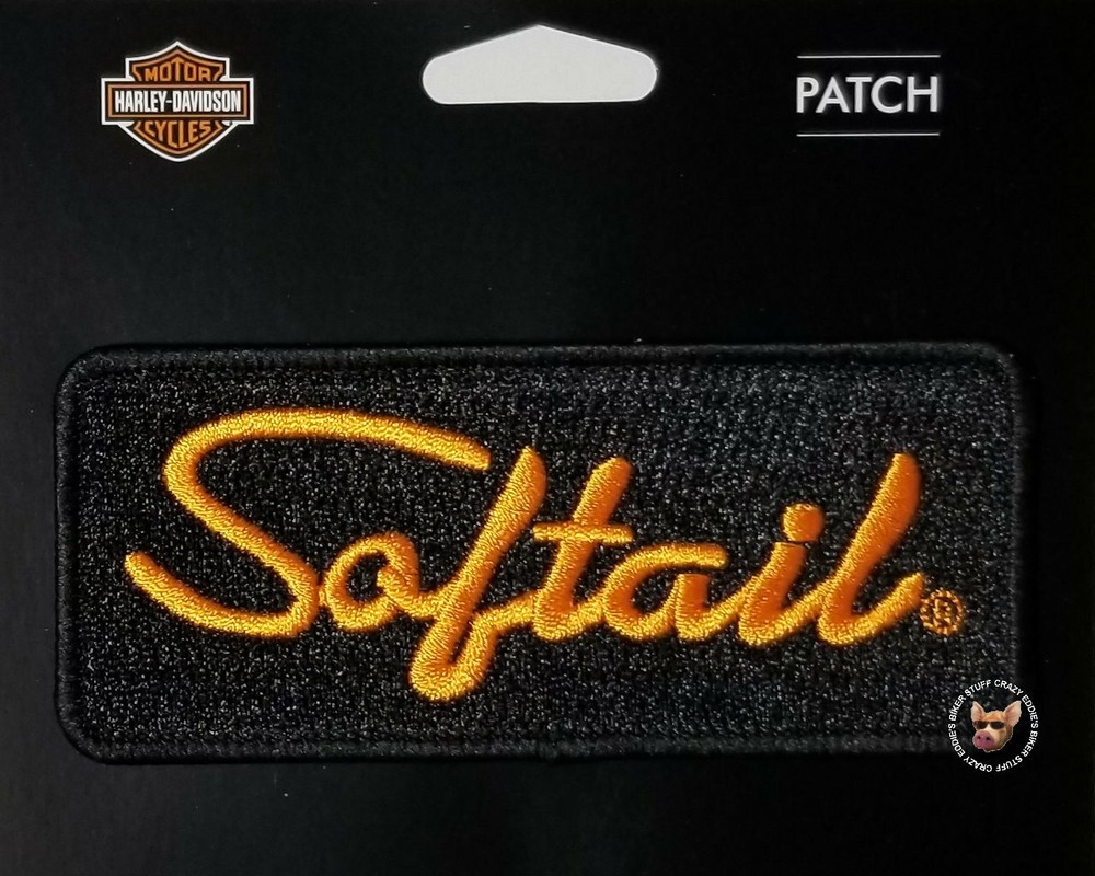 Harley Davidson® Softail Vest Jacket Patch Small NIP