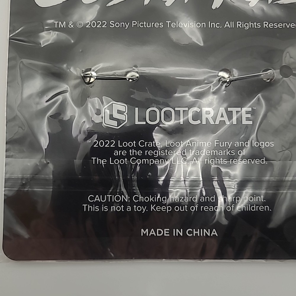 Cobra Kai Retro Button Set Lootcrate 2022