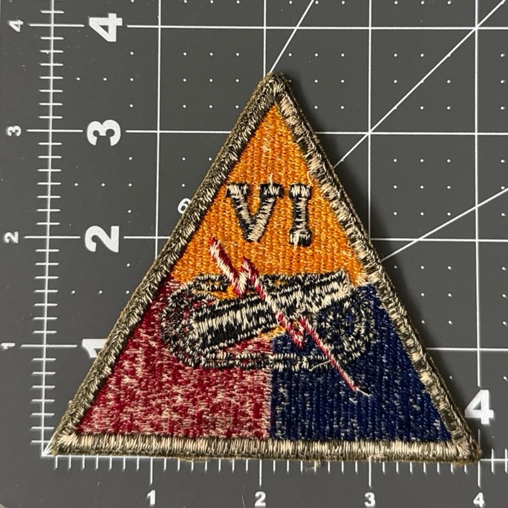 WW2 US Army IV (4th) Armor Corps Patch - #1456