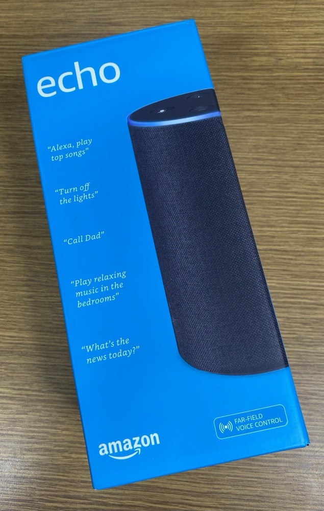 Amazon Echo 2nd Generation Smart Speaker Black-New