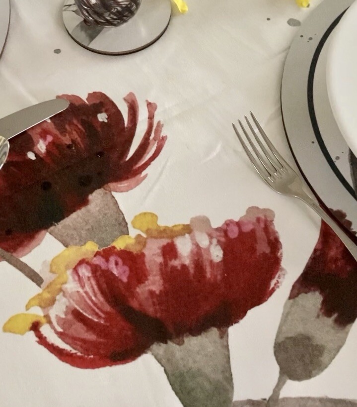 Cotton Tablecloth - Princess Eucalyptus - The Lino,