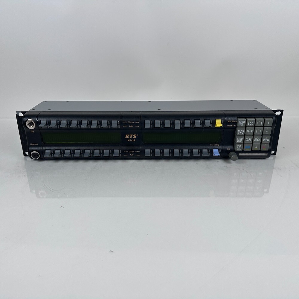RTS TELEX KP-32 16/32 Position Intercom Keypanel Key Panel