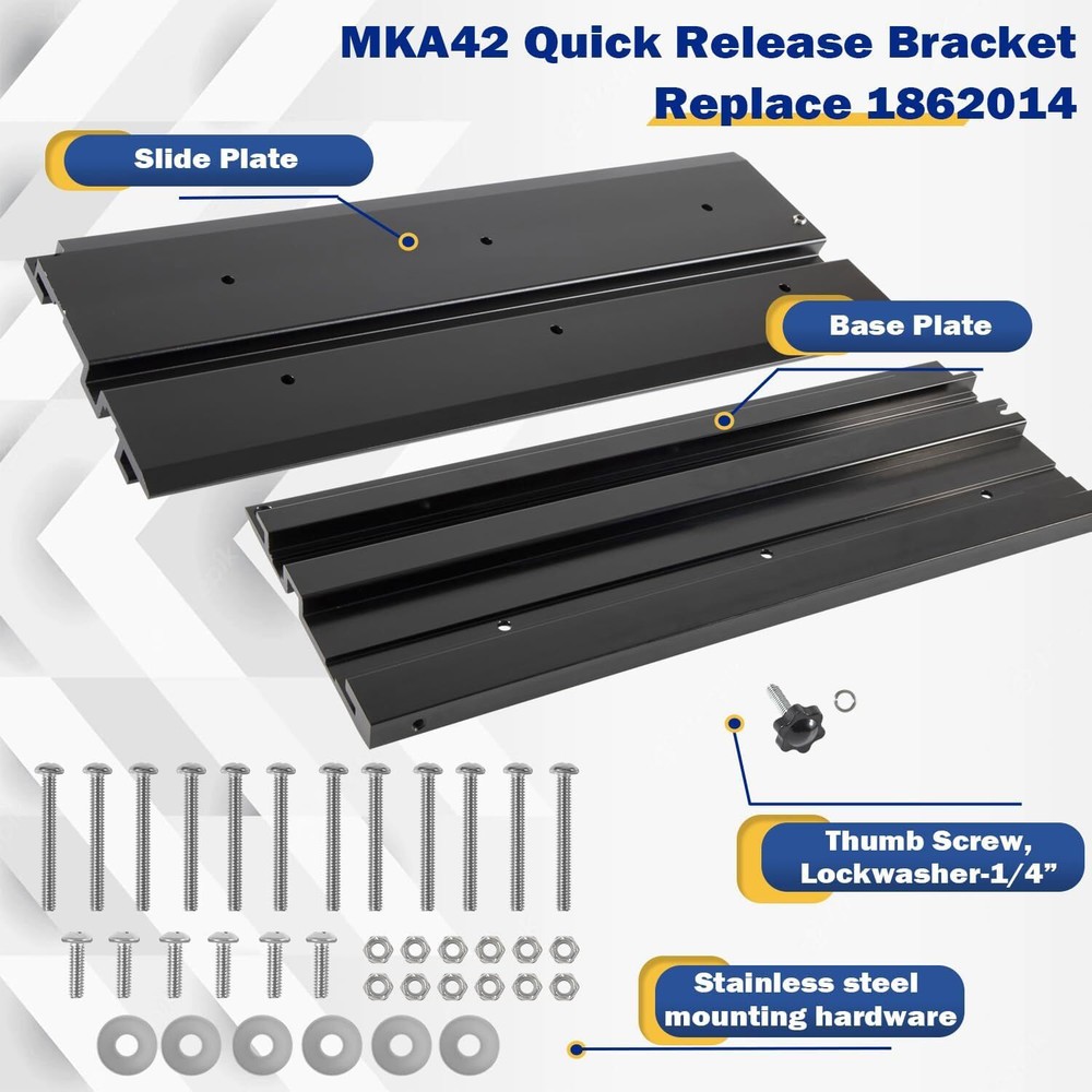For Minn Kota MKA42 Quick Release Mount #1862014