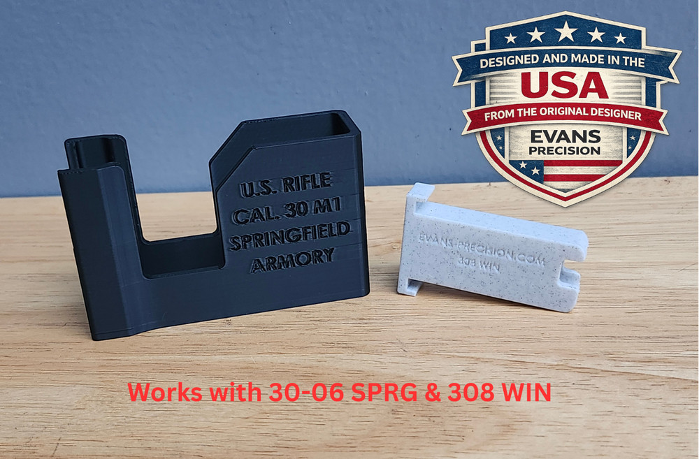 M1 Garand Enbloc Clip Loader - with .308 WIN Insert