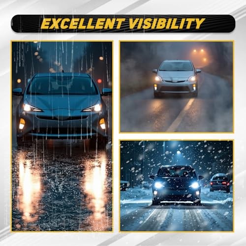 Headlight Assembly Compatible with 2012-2015 Toyota Prius Replacement for