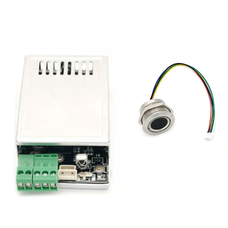 Fingerprint Control Board Relay with Ring Indicator Light Fingerprint Module