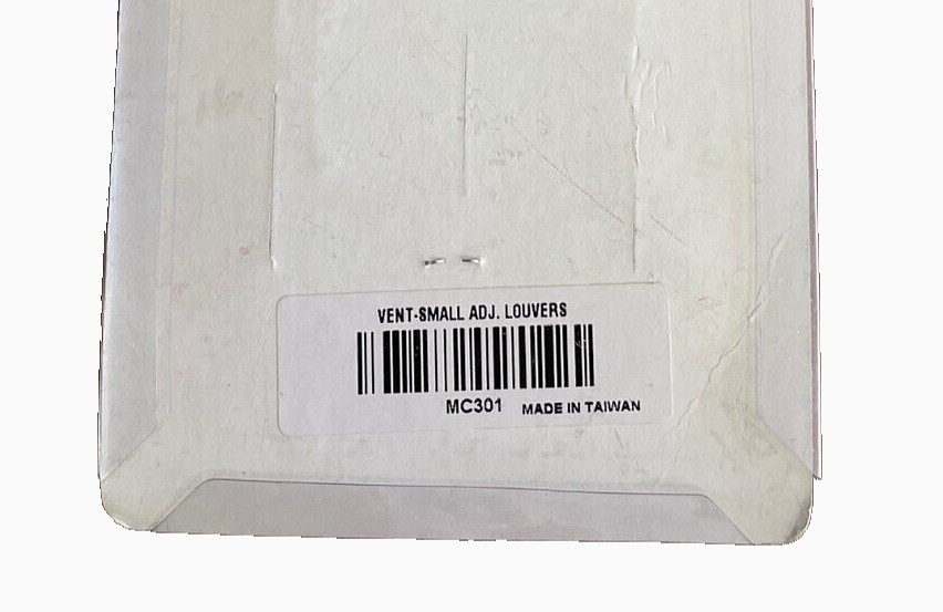 AFTERMARKET PETERBILT SMALL ADJUSTABLE VENT PANEL TRP-MC301