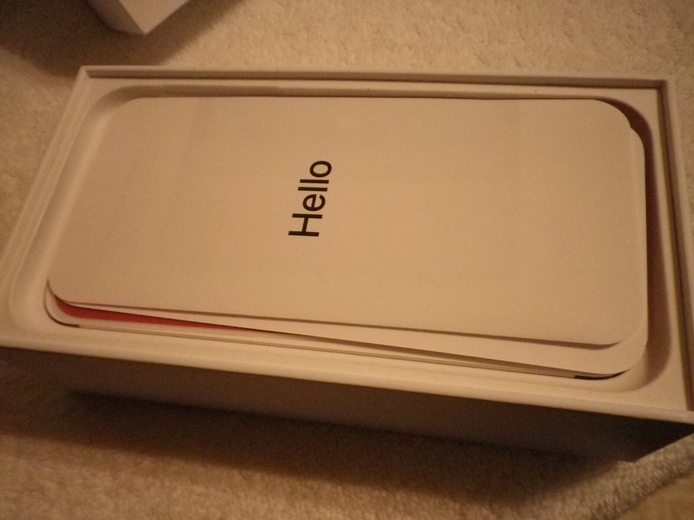 iPhone 11 64GB for Red Phone - Empty BOX ONLY- paperwork inserts SEE PICTURES