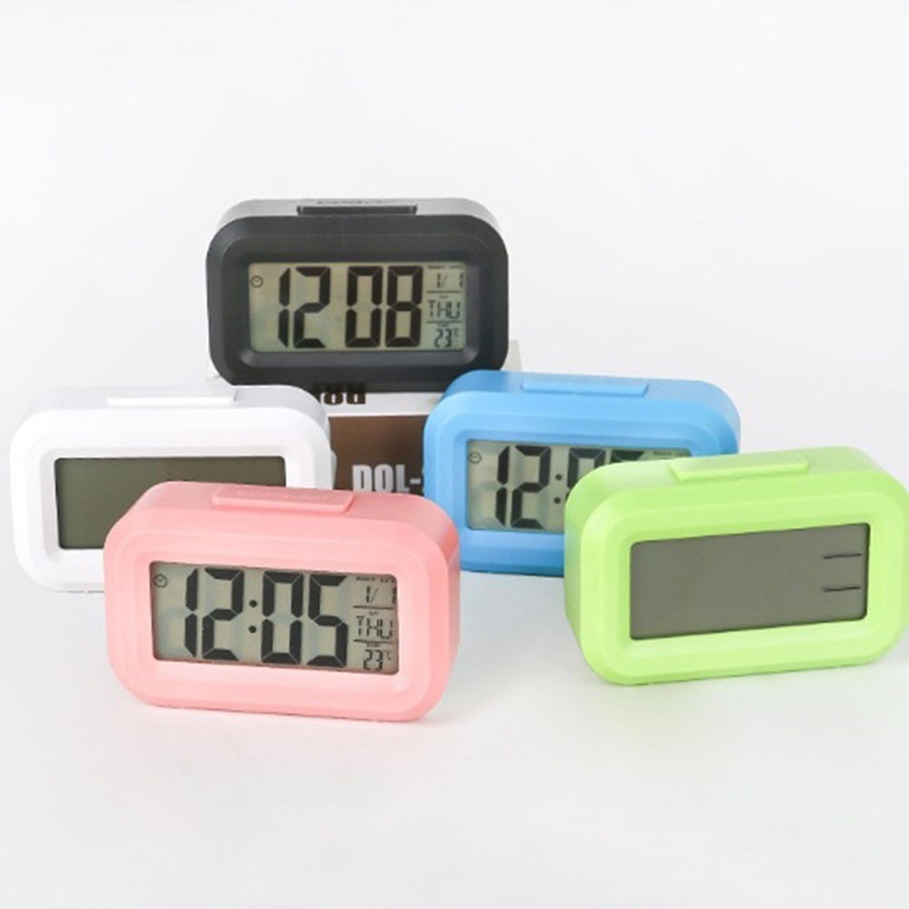 Stylish and Practical LED Digital Alarm Clock with Temperature Display