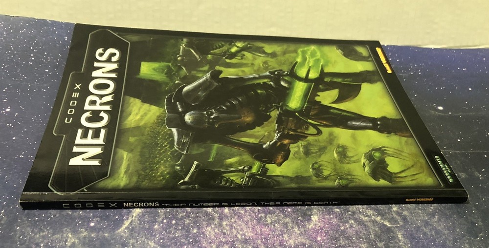 Codex Necrons Games Workshop Warhammer 40K Book 2002