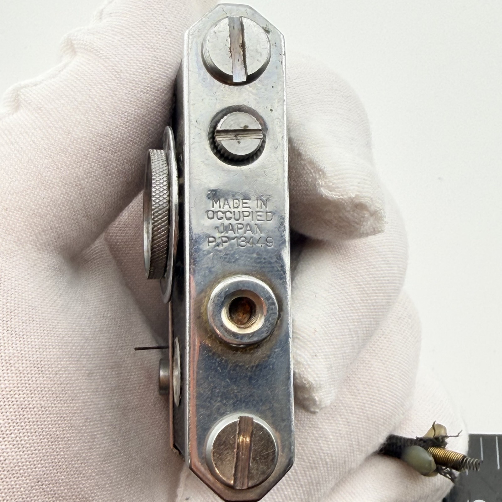 Vintage K.K.W. Camera Lighter Photo-Flash with Tripod & Compass Japan