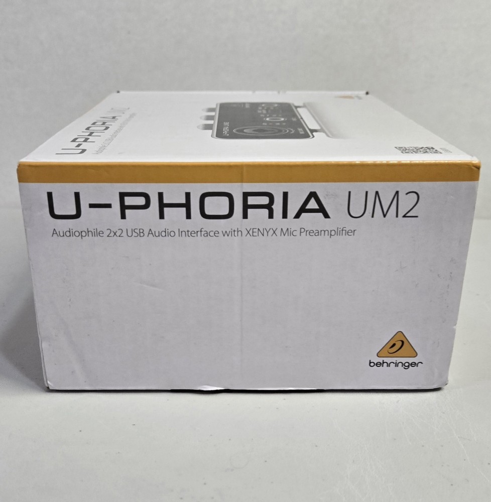 NEW Behringer U-Phoria UM2 USB Audio Interface