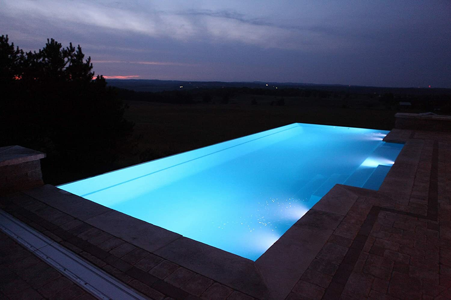 EZ2420 White LED Light Pool Lights with Standard Return for aboveground Pool