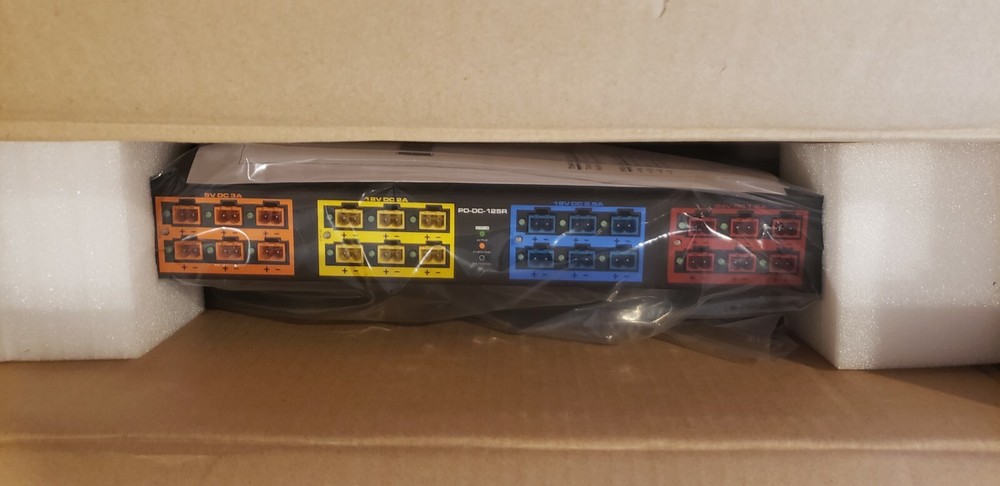 Middle Atlantic PD-DC-125R 125W Multi-Mount Universal DC Power Distribution