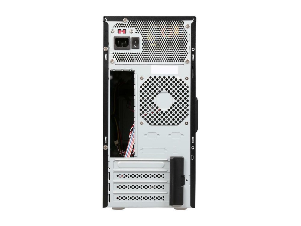 IN WIN Black Mini Tower Computer Case MicroATX Form Factor EFS052.CH450TB3