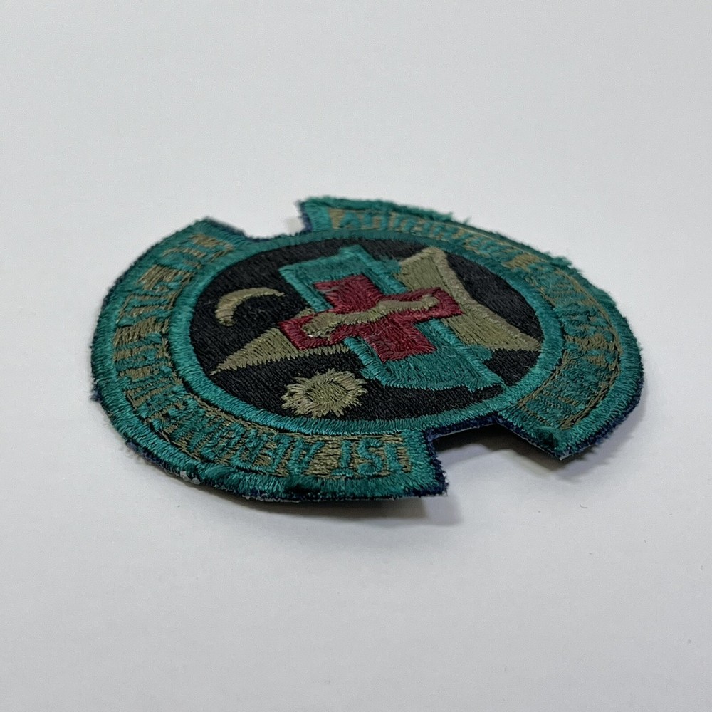 Vintage 1st Aeromedical Staging Flight PATCH Always Serving Faithfully