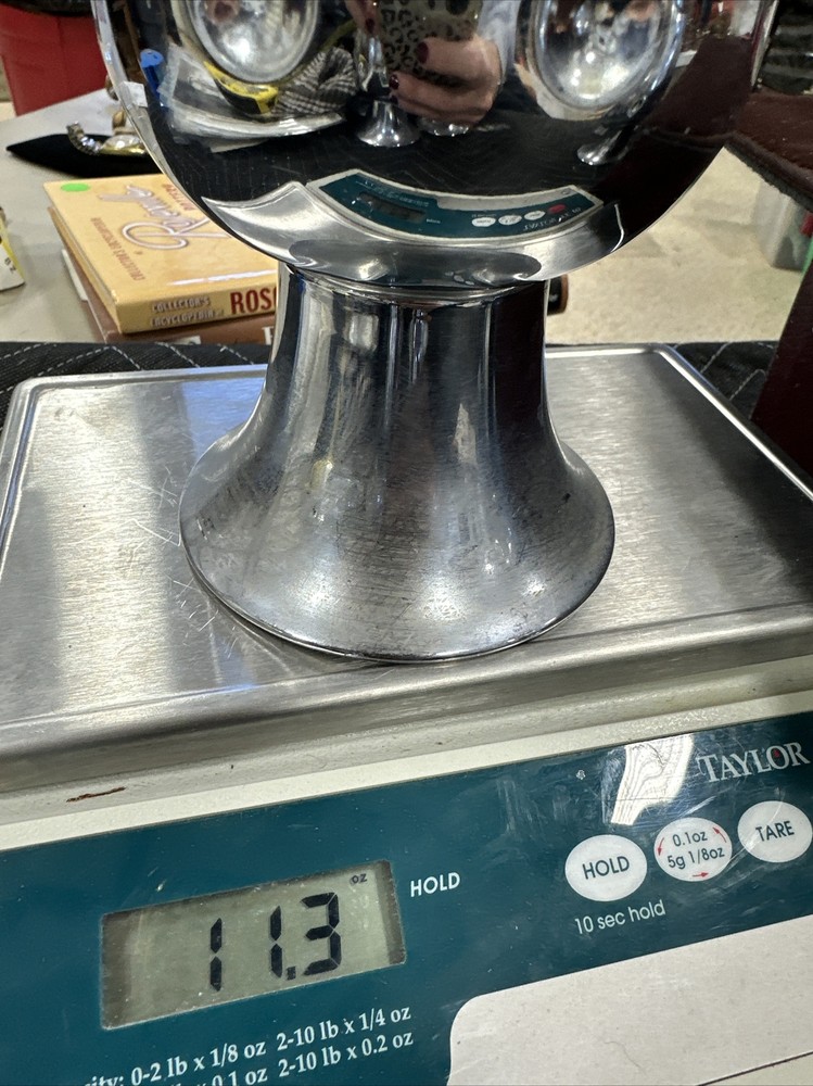 Case Brass Chrome Pitcher And Goblets- Case Design-USA Made