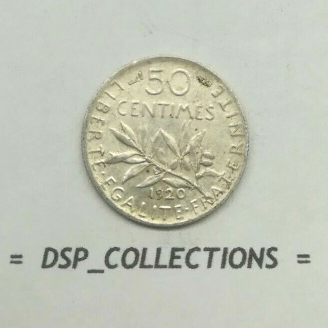 50 Centesimi 1920 Ref: 394/M01