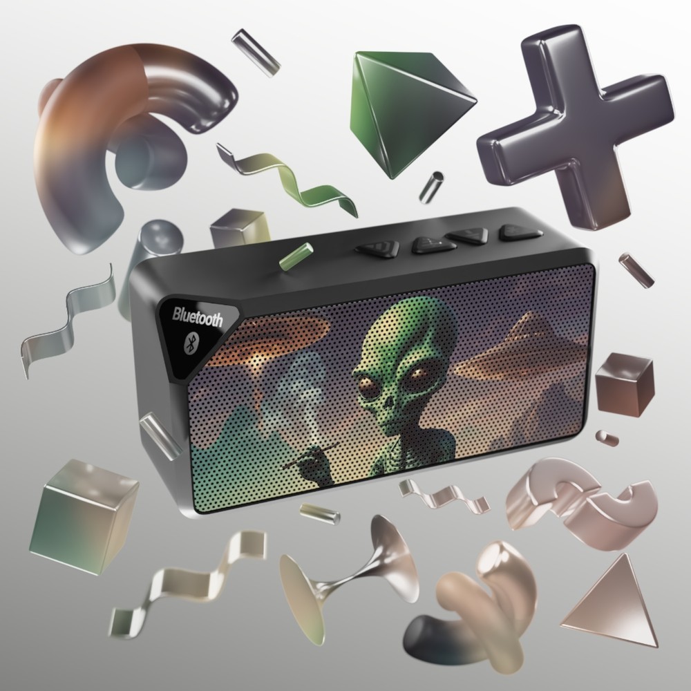 Alien Designs Bluetooth Speaker
