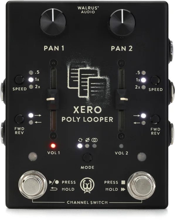 Walrus Audio Xero Polylooper Pedal - Black