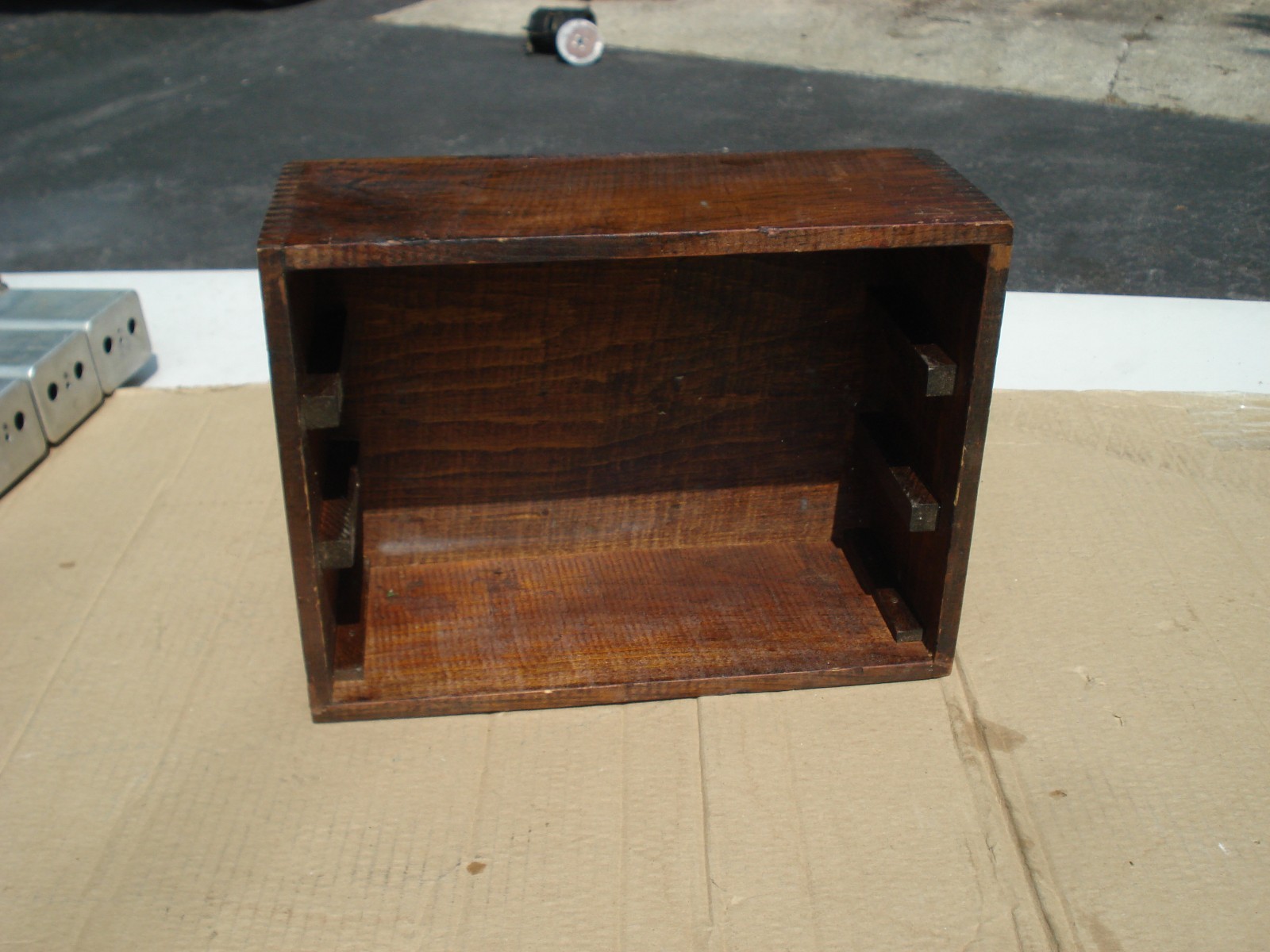 National HRO Tuning Coil Set Stowage Wood Box