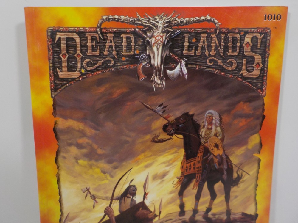 A0318 Deadlands Ghost Dancers Softcover Sourcebook RPG Pinnacle