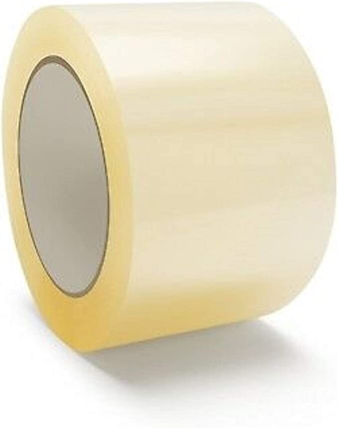 24 Rolls 3" Clear Packaging Tape 110 yard 330 ft Packing Carton Sealing Box