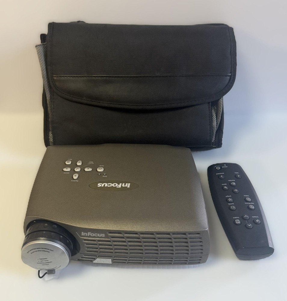 InFocus LP70+ portable DLP projector - Tested