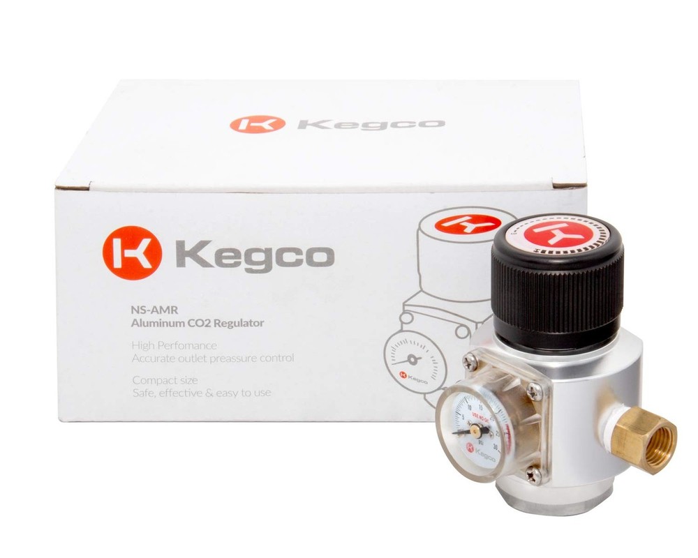 Kegco CO2 Regulator, Mini, Aluminum