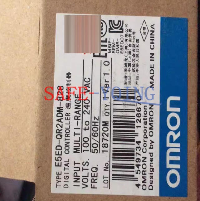 One Omron E5ED-QR2ADM-828 temperature controller New