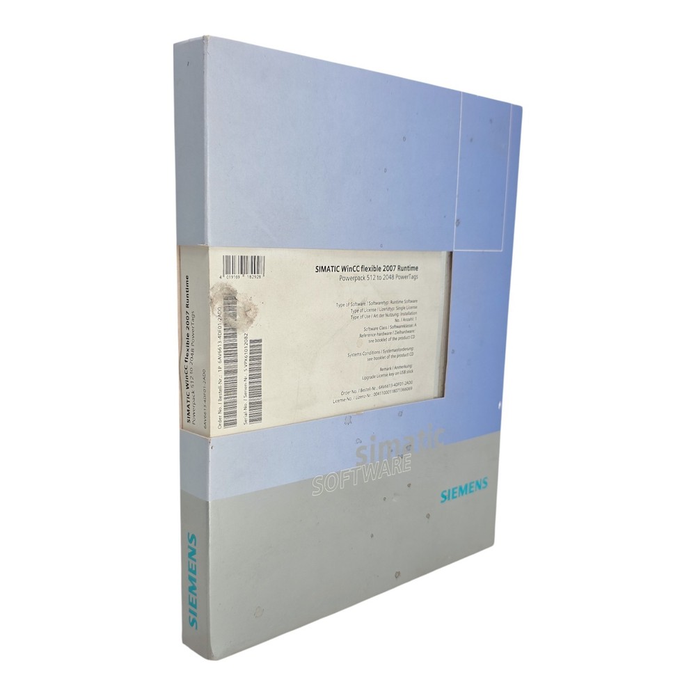 SIEMENS 6AV6613-4DF01-2AD0 RUNTIME SOFTWARE