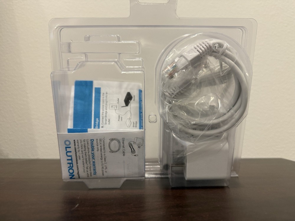 Lutron Smart Bridge Hub with Ethernet Cable