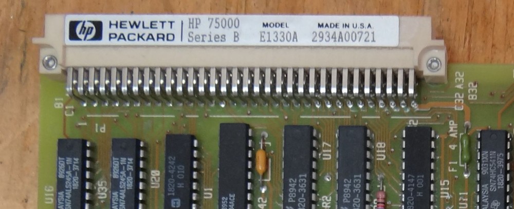HP MODEL E1330A QUAD 8-BIT DIGITAL I/O 75000 SERIES B