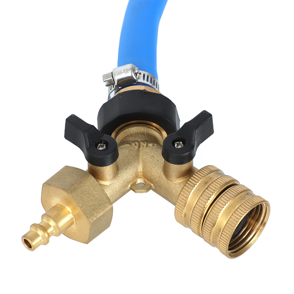 For 03-10 Ford 6.0L Oil Cooler Flush Kit & Aluminum Anodize Adapter VT365 VT275