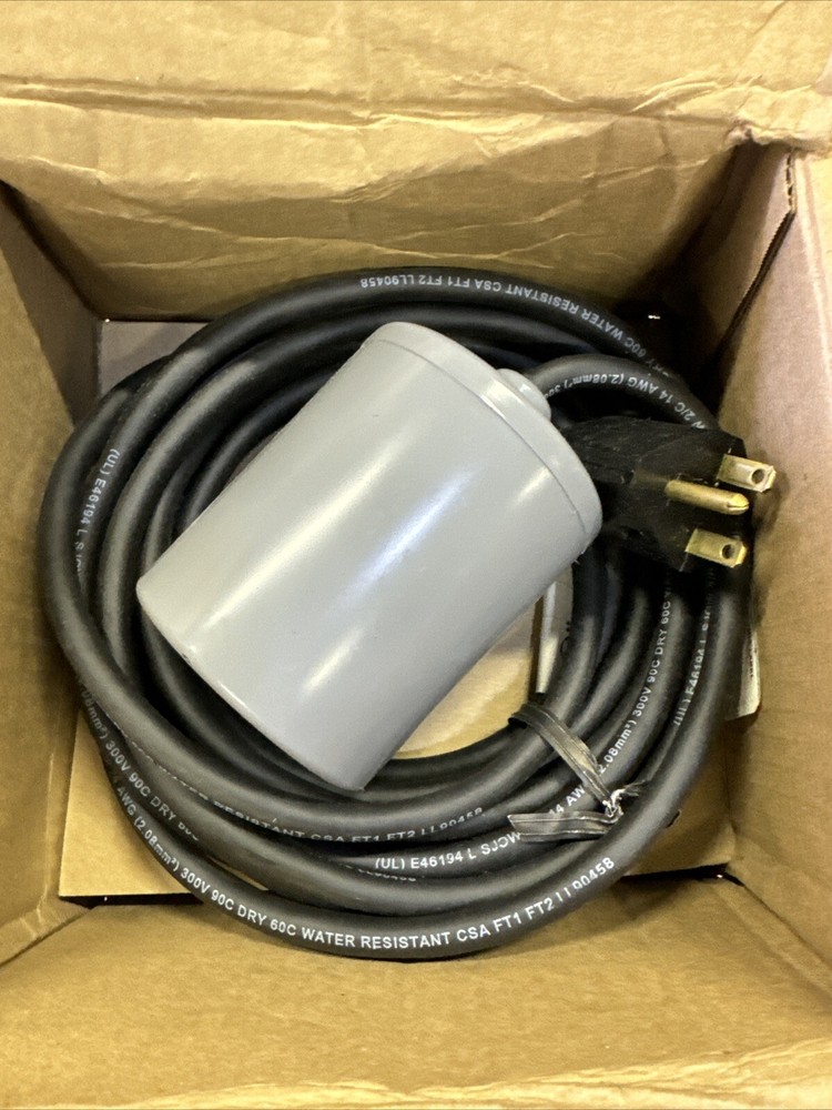 Wide Angle Float Switch 125154-20 20ft 230V