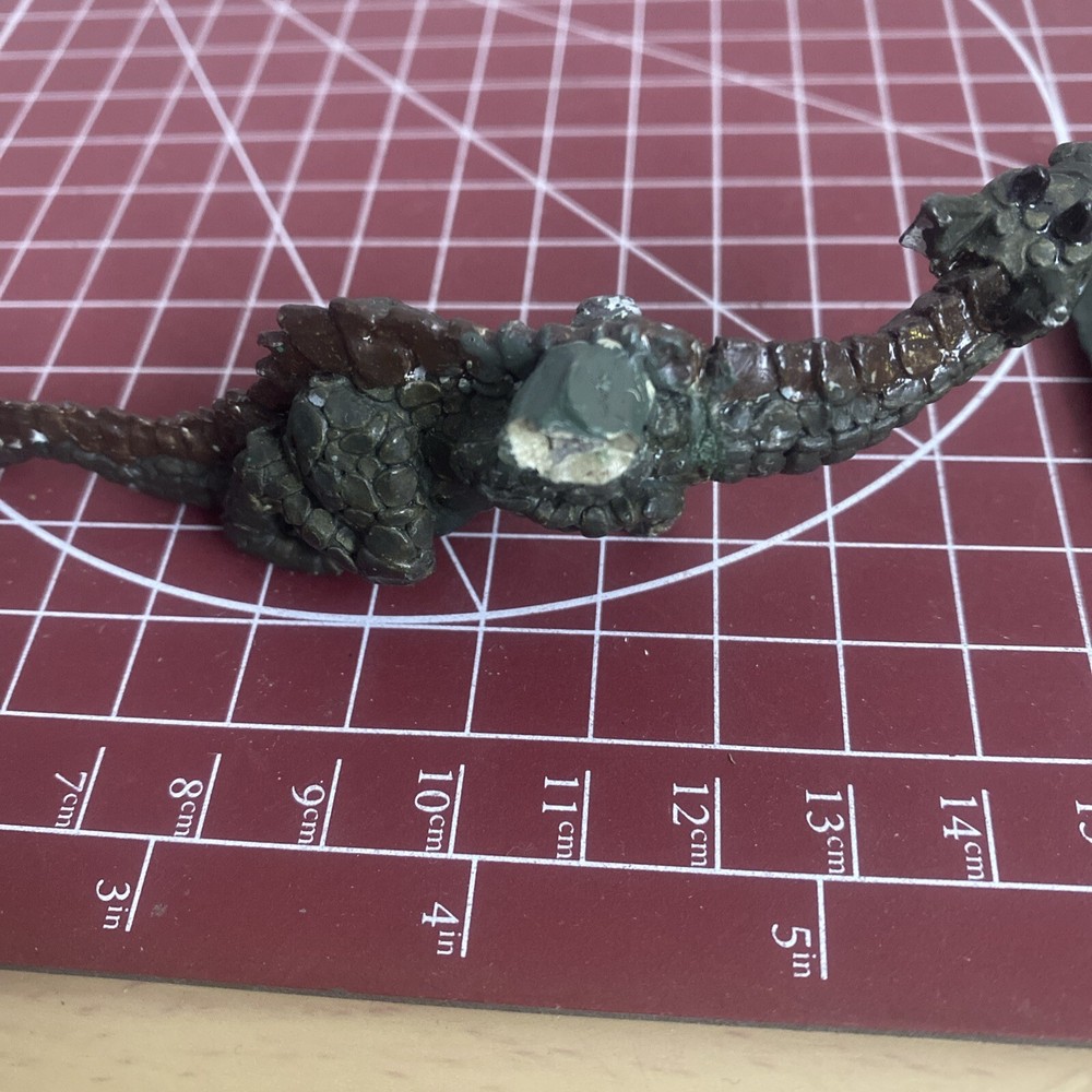 Vintage Dragon Large Metal Miniature