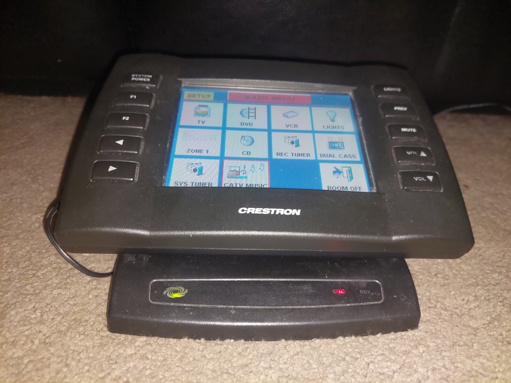 Crestron ST-1700C Touch-Screen Multimedia Control Panel with new battery