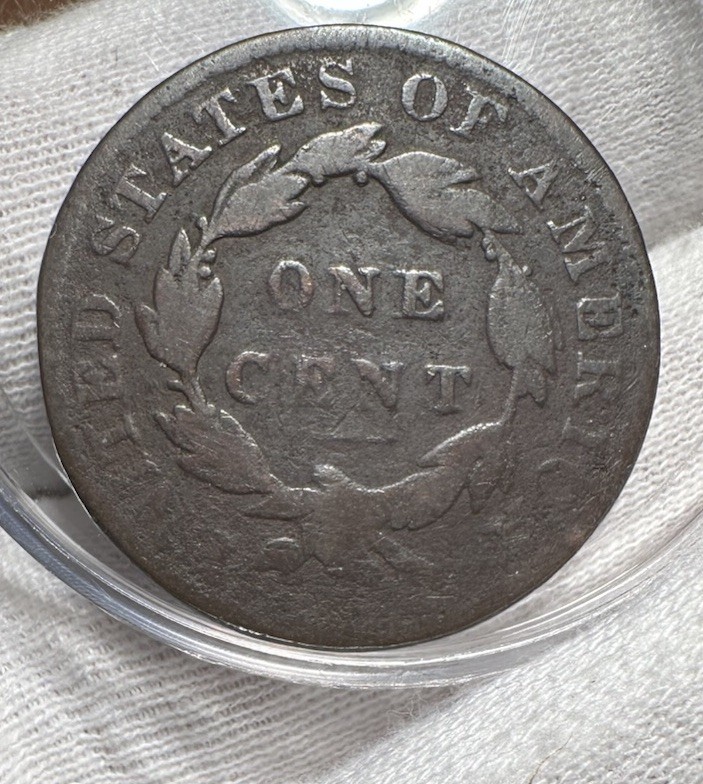 1834 Coronet Head Large Cent