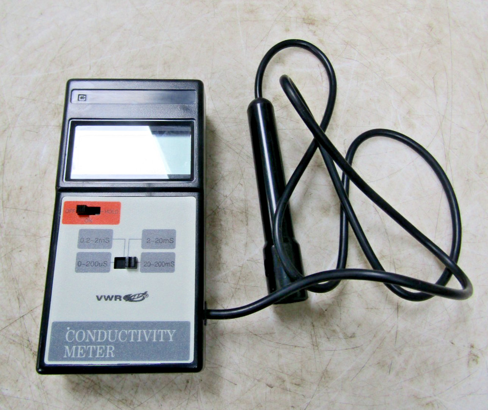 💥TRACEABLE VWR 23609-216 CONDUCTIVITY METER W/ PROBE & CASE
