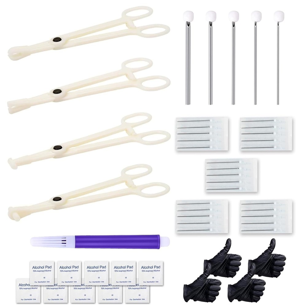 44pcs Body Piercing Kit Tool - Combofix