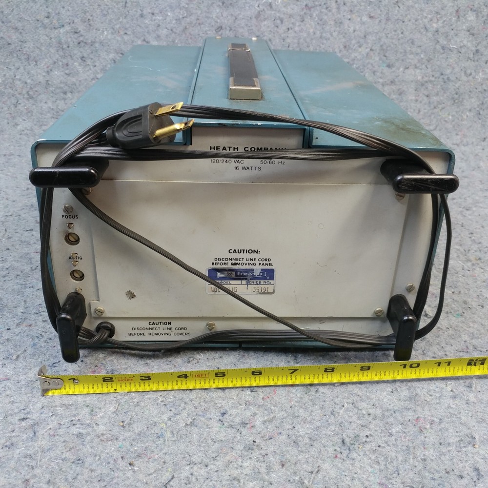 Heathkit CO-1015 Solid State Engine Ignition Analyzer Vintage As-Is NOT Working