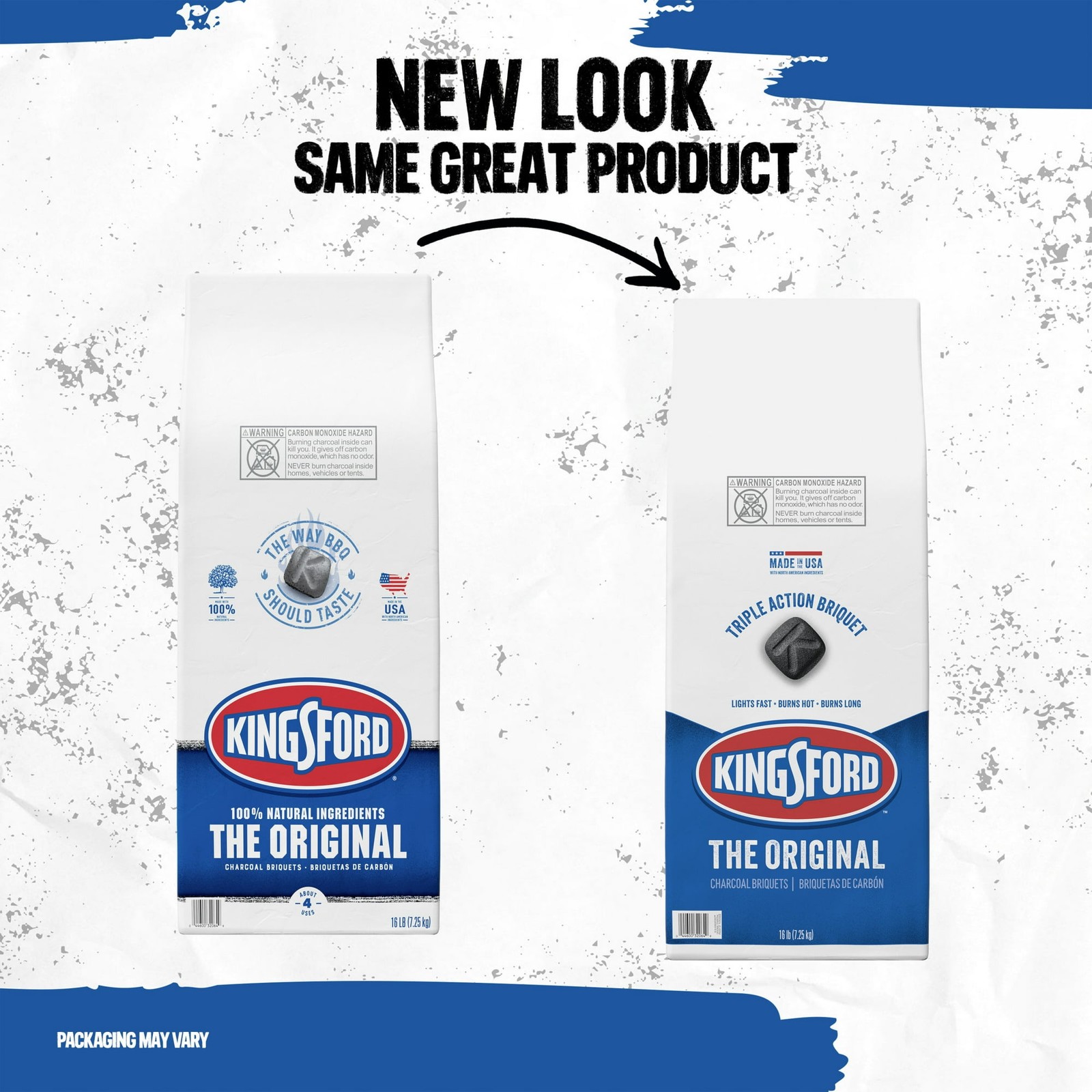 Kingsford Original Charcoal Briquettes, 16 lbs, 2 Pack