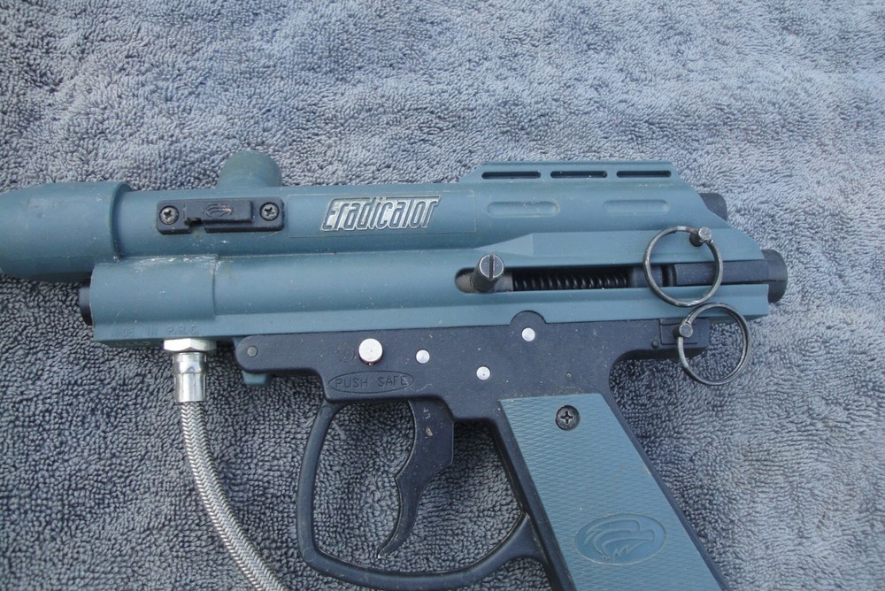 Brass Eagle Eradicator Semi-Automatic Mechanical Paintball Gun USED UNTESTED